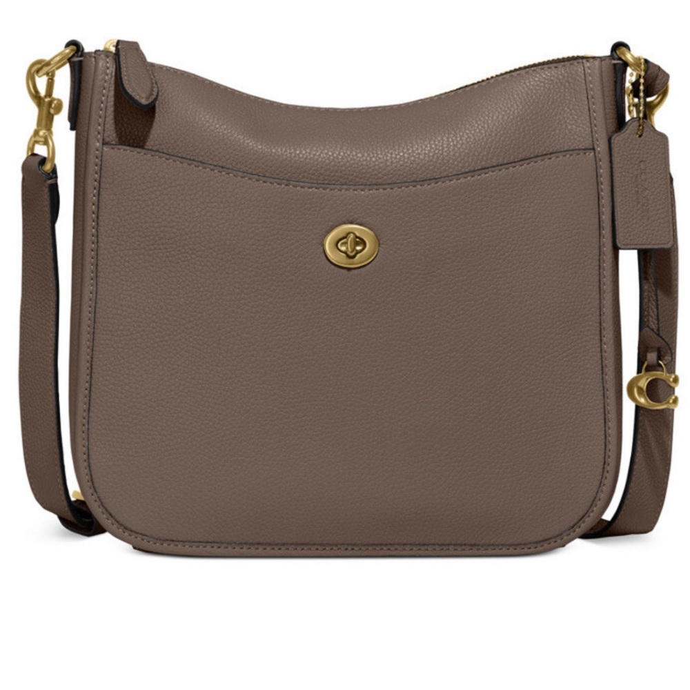 Coach Pebble Leather Chaise Crossbody